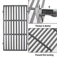 Cast Iron Cooking Grates 18 7/8 in. Replacement for Weber Genesis II 66094
