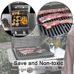 Cast Iron Cooking Grates 18 7/8 in. Replacement for Weber Genesis II 66094