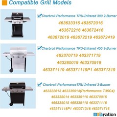 17″ Grill Grate for Charbroil Performance TRU-Infrared 450 3-Burner 463370719…