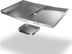 Stainless Steel Grease Tray with Catch Pan, Dyna Glo Grill Replacement Parts – U