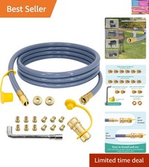 5249 Propane to Natural Gas Conversion Kit, Compatible with Black-Stone 28″ &…