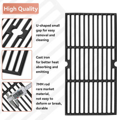 15202029 Grill Grates for Oklahoma Joe’S Longhorn Comb Charcoal/Gas Smoke 122017