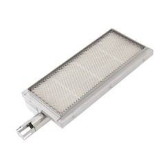 Beurbcikue 20505 Infrared Searing Burner for Bull Grill Replacement Silver