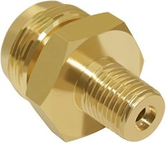 Easy-to-Install 1/4″ NPT Gas Connector – Solid Brass for RV Grills and Heaters