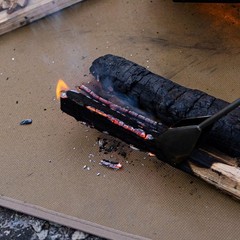 SXL Fiberglass Fireproof Barbecue Pad Heat Resistant Outdoor Camping Table