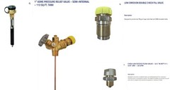 Complete Valve Kit(Fill, Service,Relief, liquid ) 500 gallon propane tank