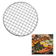 Mesh Design Stainless Steel BBQ Grill Rack for Camping Picnics and Backyard Use