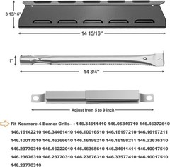 Grill Replacement Parts for Kenmore 146.34611410, 146.16198211, 146.23679310,…