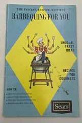 Sears Barbecuing For You Barbecue Owners Manual Recipe Book Grills 1967