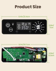 Thermostat Control Board for Pit Boss Pellet Grill, AC03P9 Controller Board