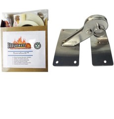 Total Control BBQ Stainless Hinge & Gasket Kit for Weber Smokey Mountain WSM …