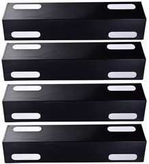 P9935A 4-Pack 15 3/8 inch Porcelain Steel Heat Plate and Heat Shield for Duca…