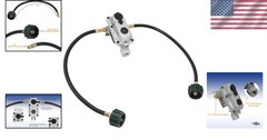 2-Stage Auto Changeover LP Propane Gas Regulator for RVs with Pigtails