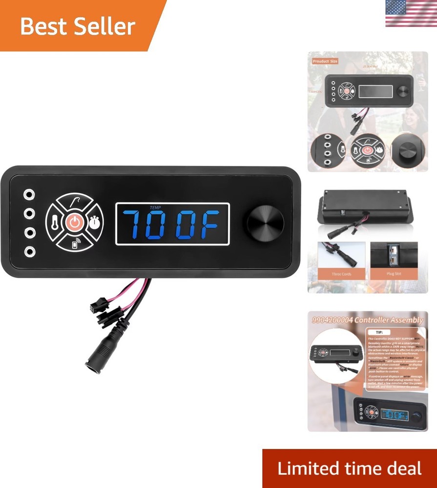 Controller Compatible with Masterbuilt Gravity Series 1050 Digital Charcoal G…