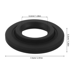 2pcs Espresso Group Gasket Compatible for Delonghi ECO311 33.21 351 36.3,