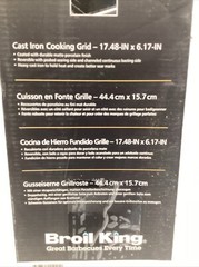 Broil King Cast Iron Grid 11241 for Baron, Crown, Huntington Grills