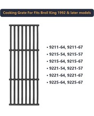 4PCS Grill Grates for Broil King Baron 440 320 340 420 440 S440 490 S320 9221-64