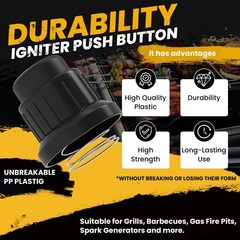 Aifeier ET AA Battery Push Button Igniter Cap Replacement | Ignitor Switch