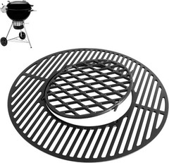 8835 Cast Iron 21.5″ Grill Grates with 12″ Centre Insert, Replacement Parts for
