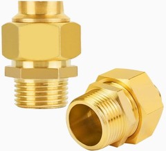 CSST Male NPT Fitting Kit 2 Pack Grill Propane Conversion Connector 1/2″ NPT …