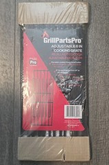 GrillPartsPro Adjustable 6″ Cooking Grate Porcelain Steel BBQ Grill 14″-20″