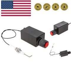 Igniter Push Button Ignition Kit for Fire Pit Gas Burner Grill Igniter Replac…