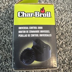 NEW Char-Broil Universal Fit Control Knob For gas grills with D-shape valve stem