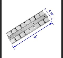 18″ X 5-1/2″ BBQ Grill Briquette Tray Heat Plates Shield, Replace Viking