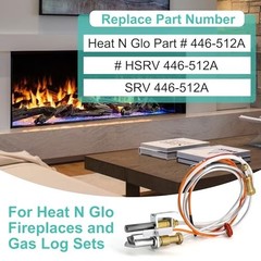 Natural Gas Pilot Assembly for Heat N Glo Fireplaces & Gas Log Sets, Thermopile