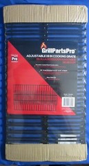 Brinkmann 19″ Grill Parts Pro Adjustable Cooking Grate 10 to 14 Porcelain Coated