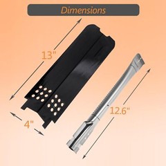 Grill Parts for Charbroil Classic 280 2-Burner Grill Heat Plates Kit FREE SHIP