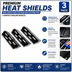 Flavorizer Bars and Heat Deflectors for Weber Genesis II 300/LX 300, GS4 Gene…