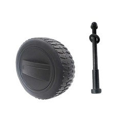 Silent For Durable Rubber Caster Wheels Replacement for Traeger Grill Set