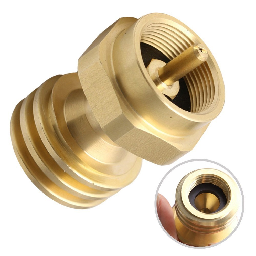 High quality Solid Brass Propane Tank Adapter for Grill Bottle Conversion