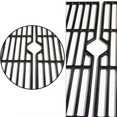 16 15/16″ Porcelain Coated Cast Iron Grill Grates Replacement for Charbroil a…