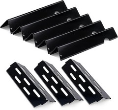Flavorizer Bars and Heat Deflectors Replacement for Weber II (3+5 Genesis II)
