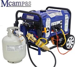 Two Stage Propane Regulator & 5FT Hose, /Type1 & 3/4″ Quick Disconnect, 19000…