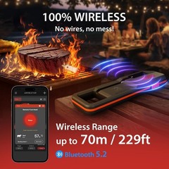Smart Meat Thermometer Digital Instant S, Wireless instant read thermometer