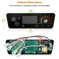 Replacement Control Board for Pit Boss Austin XL, Lexington P7-540, Classic 700