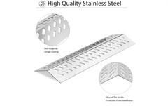 17-5/8″ Stainless Steel Heat Plate Shield for 4 5 7 Burner Gas Grill 4 Pack