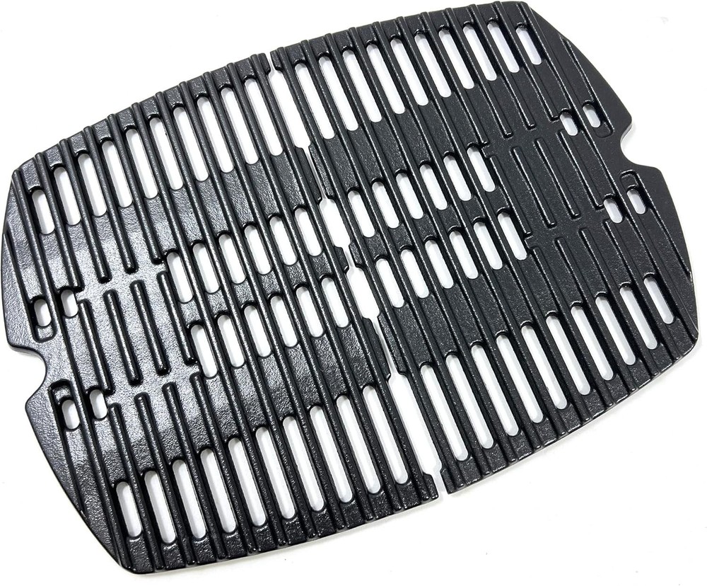 DC140 Cast Iron Grates for Weber Q100 Q1000 Q1200 Q1400 7644 Baby Q Grill 2 Pack