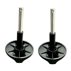Barbecue Cart Shaft 10mm Wheel Axle For Outdoor BBQ Parties Sturdy Construction