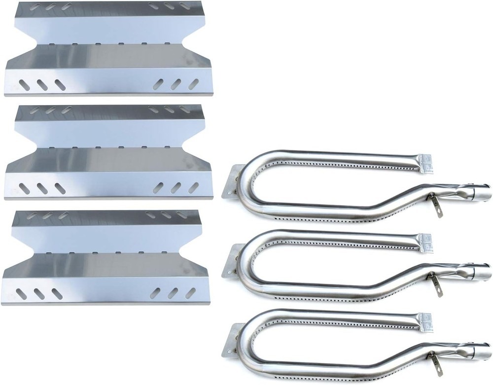 Gas Grill Replacement Burner Heat Plate Members Mark BQ05046-6 3pk
