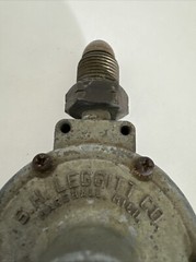 S.H. Leggitt Propane Gas Regulator, Vintage 1-75 – Marshall, Michigan Company