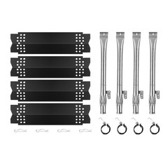 4 Grill Heat Plates Burner Tube Igniter Electrode Replacement Nexgrill 7200830H