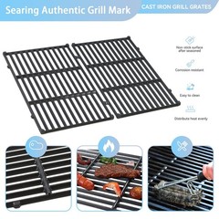 Cast Iron Cooking Grates Spirit Grill Cooking Grids Gas Burner Fire Plates 2 …