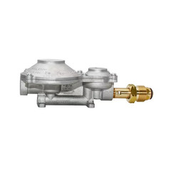300,000 BTU Horizontal Mounted 2-Stage LP Regulator with POL for Rvs, Vans, Trai