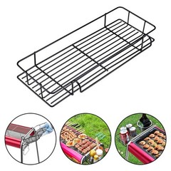 Iron Storage Basket for Barbecue Grill Tools Convenient and Tidy Solution