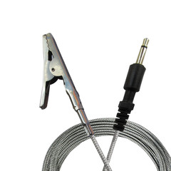 Stainless Steel Alligator Clips Premium 6 Foot Pit Probe Straight Plug for Dynaq