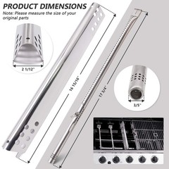 Grill Replacement Parts Charbroil 2 Burner 463625217 463625219 Heat Tent Kit